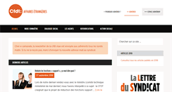 Desktop Screenshot of cfdt-mae.fr